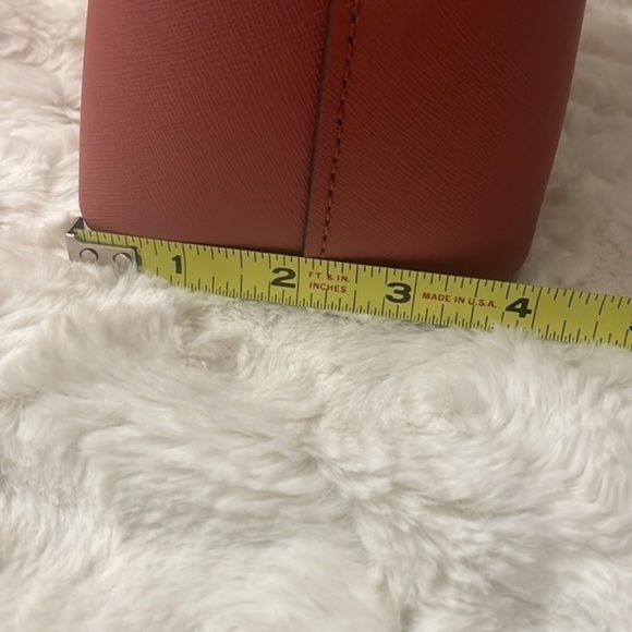 Michael Michael Kors womens crossbody leather cinnamon drawstring bucket bag NWT - Picture 8 of 17